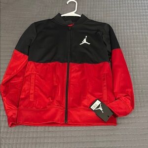 Jordan boys Black and Red Jacket